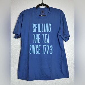 “Spilling the Tea”  t-shirt, size large